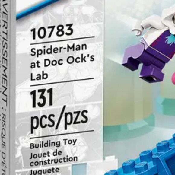 Lego Brand New Marvel Spider-Man at Doc Ock's Lab 10783 - Picture 2 of 9